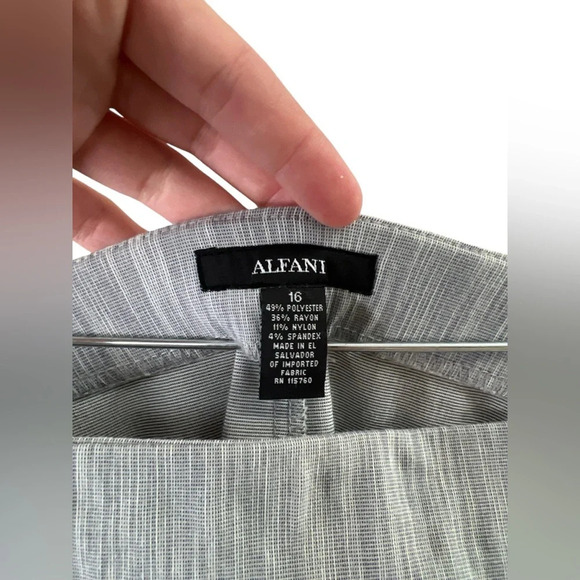 Alfani classy grey high waisted mini pencil skirt - Picture 3 of 4